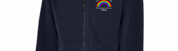 Rainbow Personalised NHS Workwear Fleece UC604 August 2025