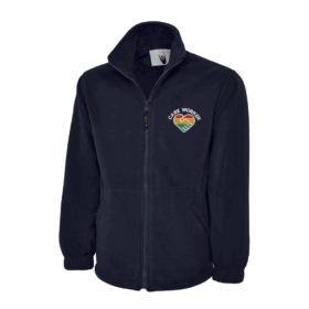 Personalised Care Worker Fleece Jacket, Vivid Promotion Workwear