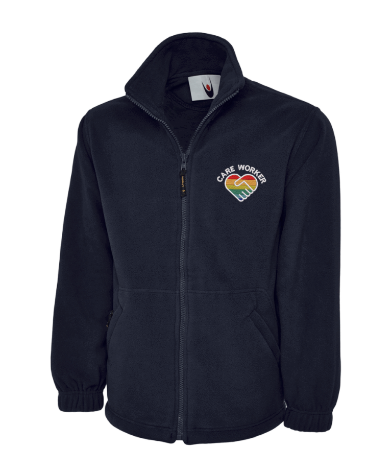Care Worker Personalised Workwear Fleece UC604 August 2025
