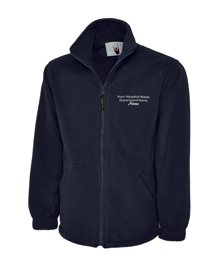 Your Name Here Personalised NHS Workwear Fleece UC604 August 2025
