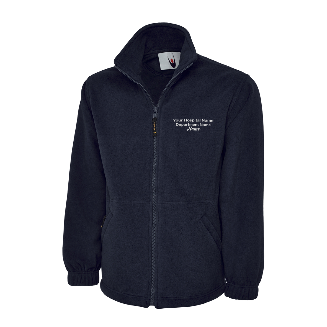 Your Name Here Personalised NHS Workwear Fleece UC604 August 2025