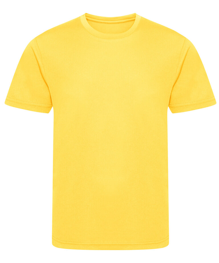 Awdis Just Cool - Kids Recycled Cool T JJ201 - Sun Yellow, 12/13 YRS