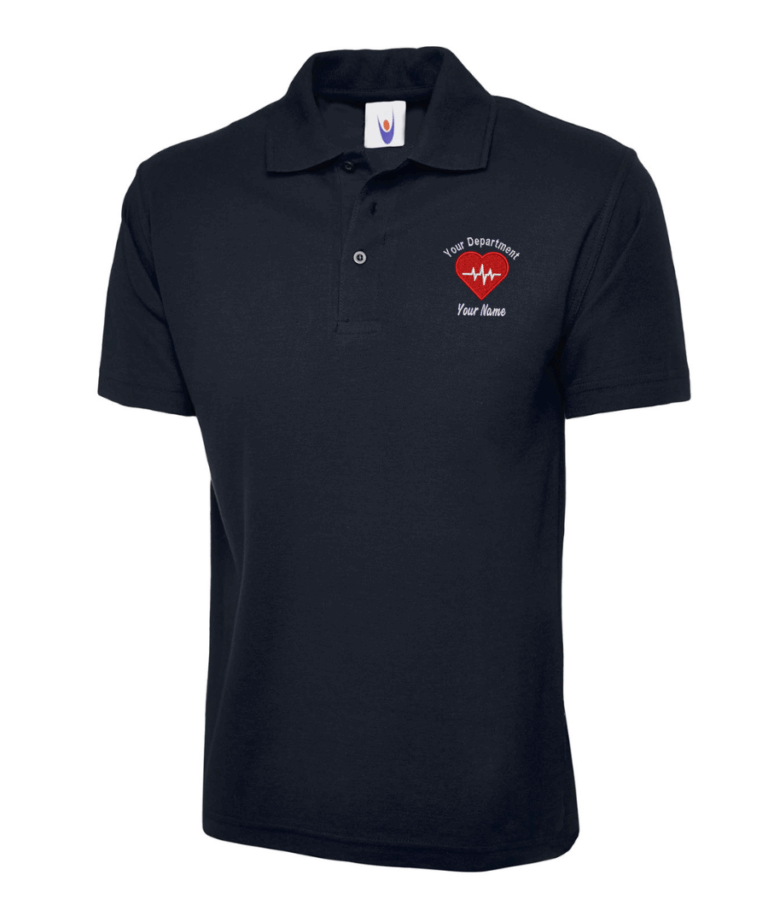 Cardiology Personalised Workwear Polo UC101 August 2025