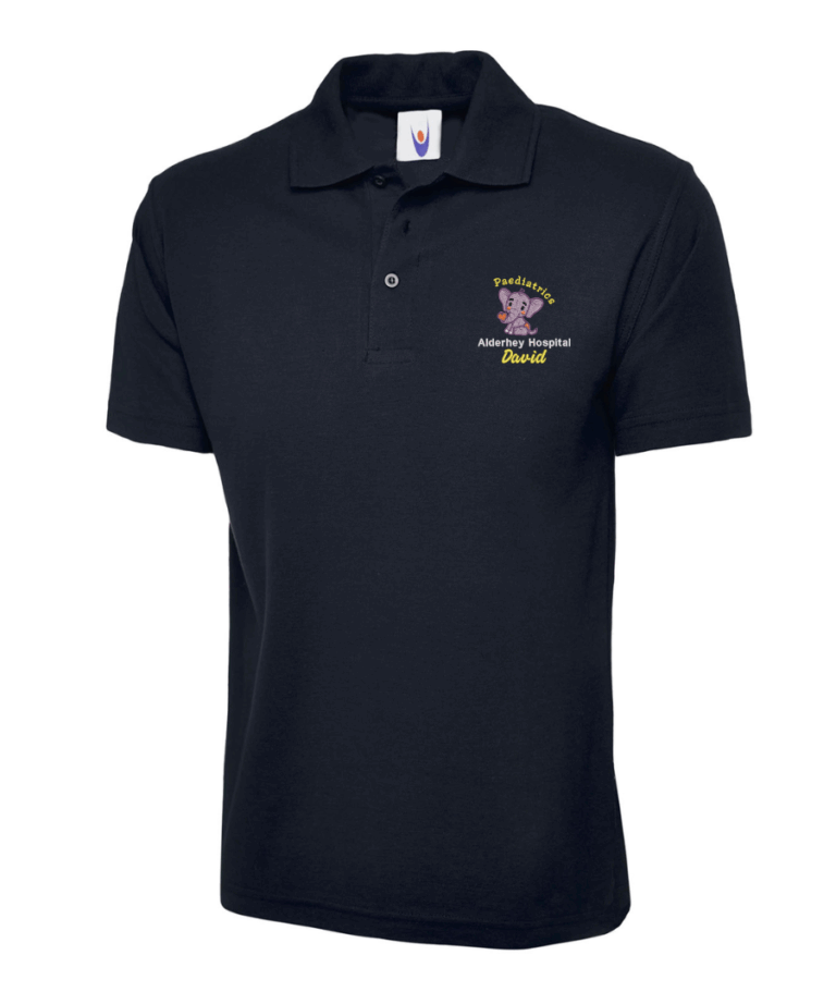 Paediatrics Elephant Personalised Workwear Polo UC101 August 2025