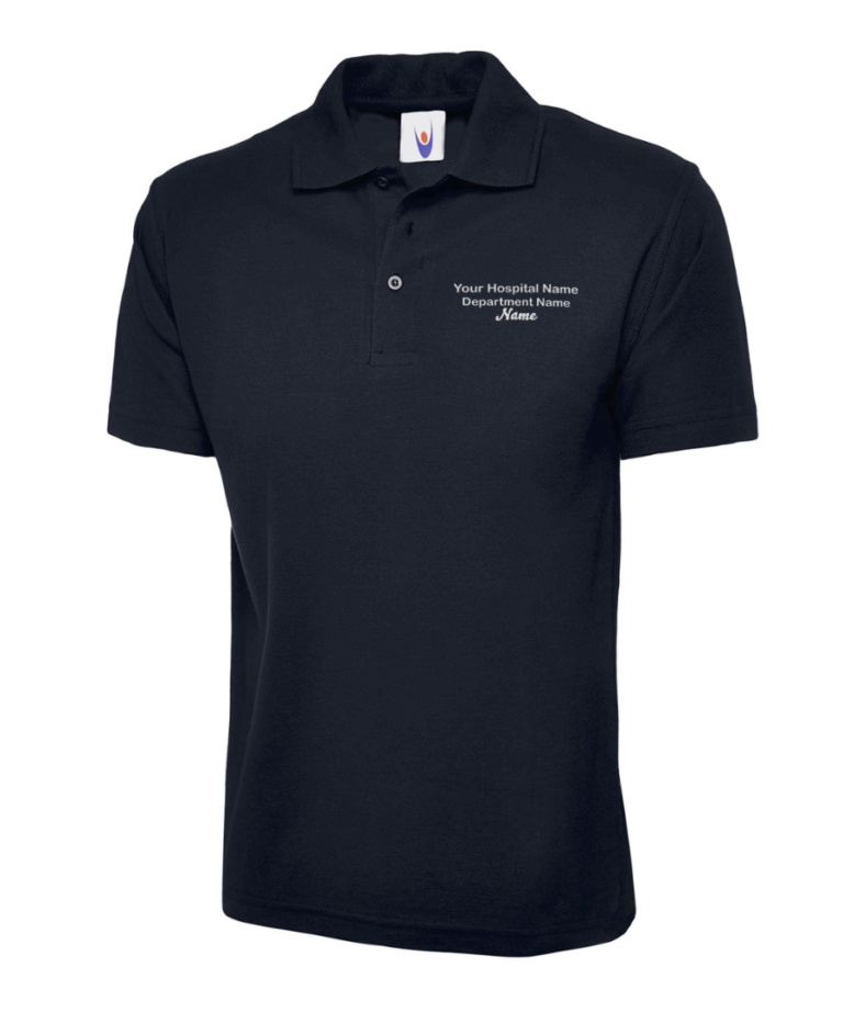 Your Name Here NHS Personalised Workwear Polo UC101 August 2025