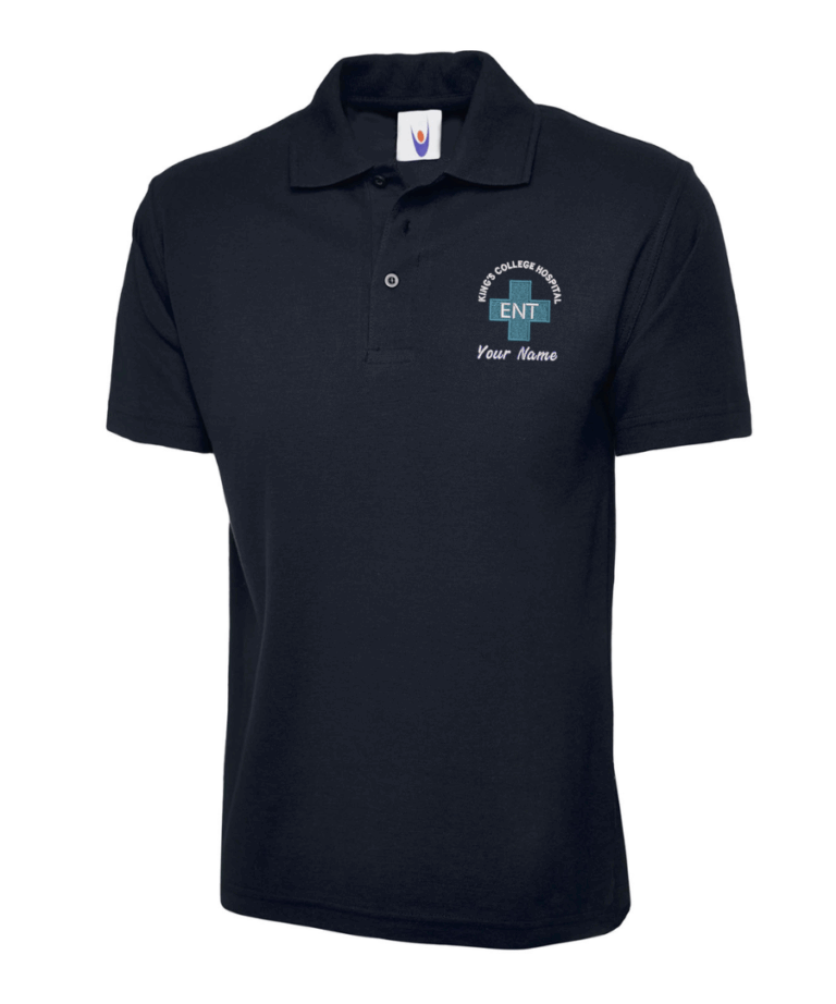 ENT Ear Nose Throat Personalised Workwear Polo UC101 August 2025