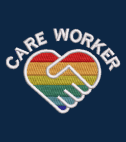 Care Worker Rainbow Fleece Jacket