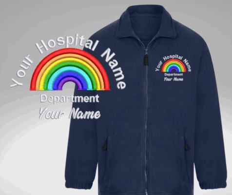Rainbow Fleece Jacket