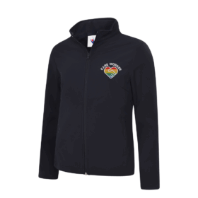 Ladies Personalised Care Worker Softshell Jacket, Vivid Promotion Workwear