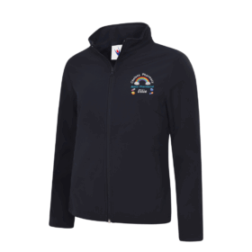Pharmacy Rainbow Ladies Softshell Jacket, Vivid Promotion Workwear