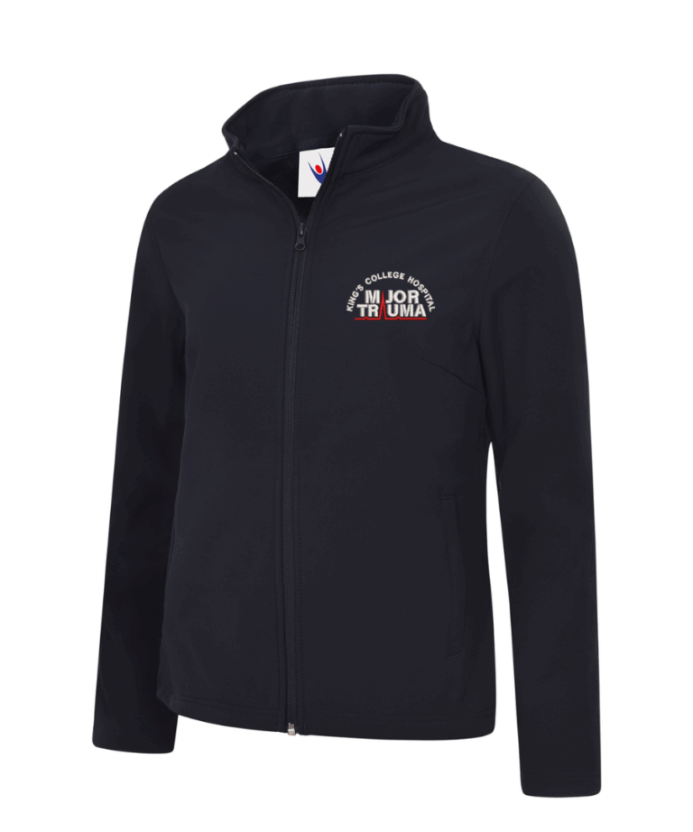 Major Trauma Personalised Workwear UC613 Ladies Softshell Jacket August 2025