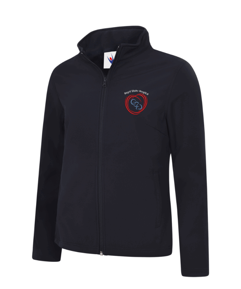 Heart and Baby Personalised Workwear UC613 Ladies Softshell Jacket August 2025