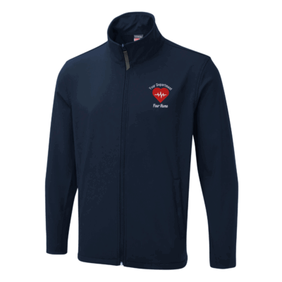 Embroidered Cardiology Softshell Jacket Unisex, Vivid Promotion Workwear