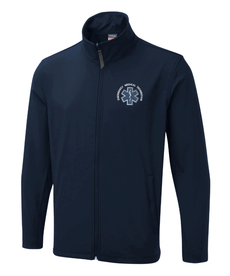 EMT Emergency Medical Technician Personalised Workwear UX10 Softshell Jacket August 2025