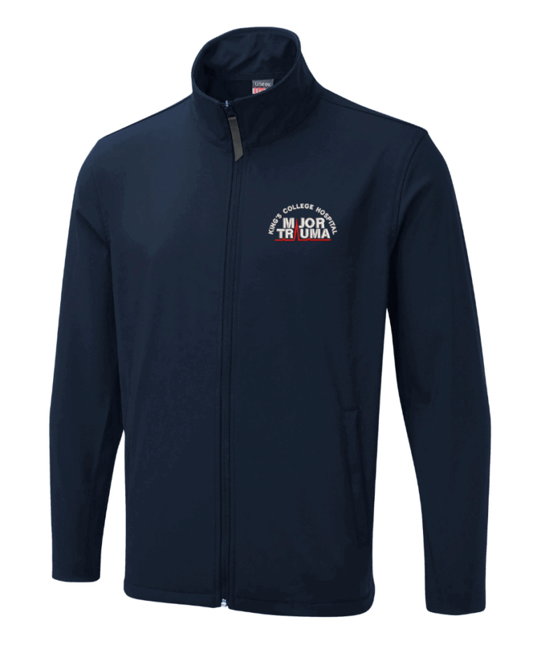 Major Trauma Personalised Workwear UX10 Softshell Jacket August 2025