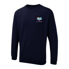 Rainbow Heart Heroes Sweatshirt, Vivid Promotion Workwear