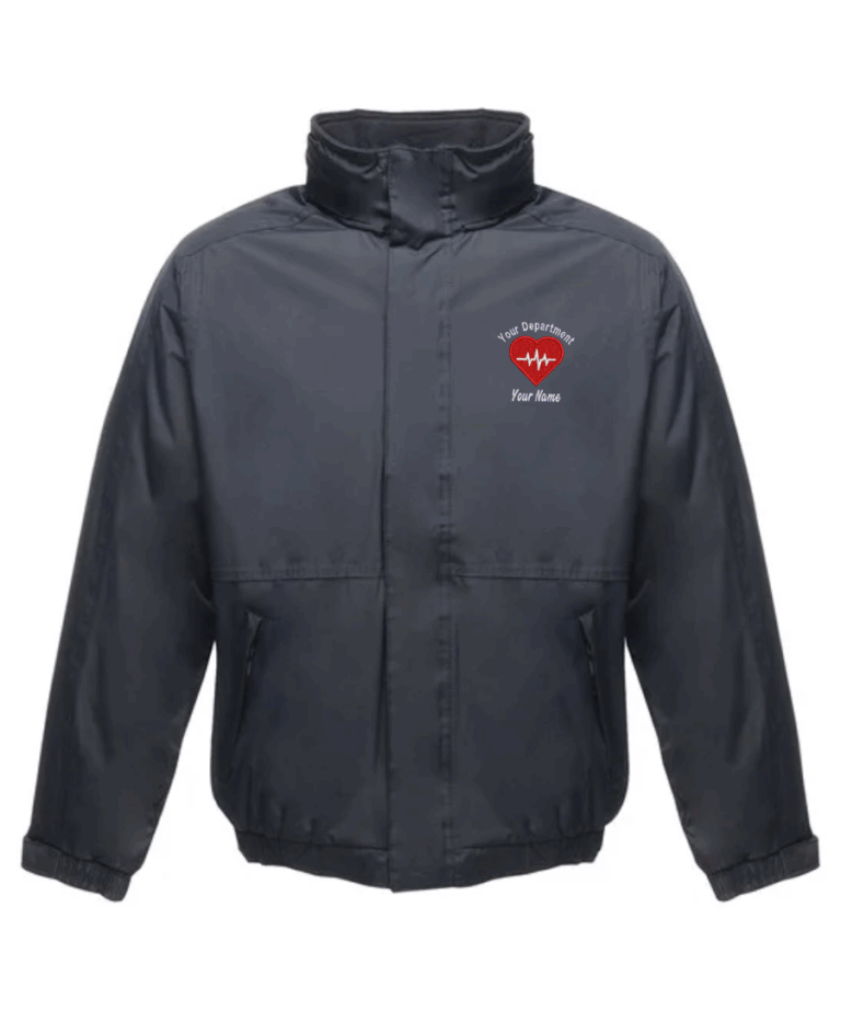 Cardiology Personalised Workwear Waterproof Jacket RG045 August 2025
