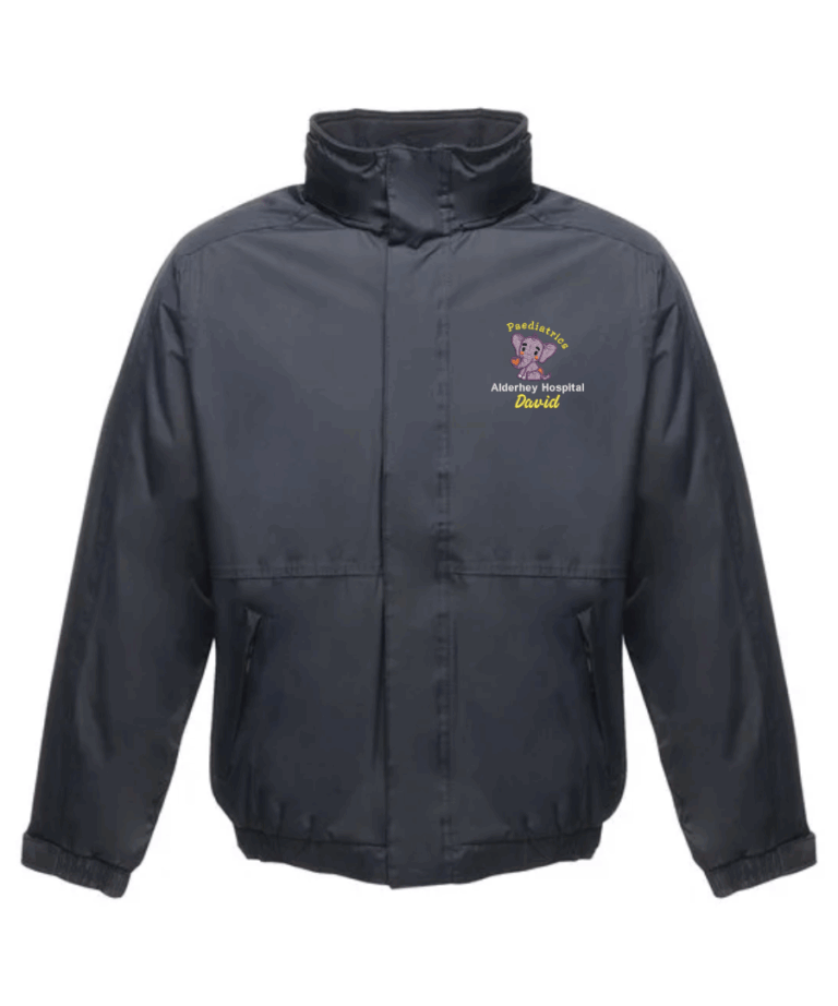 Paediatrics Elephant Personalised Waterproof Jacket RG045 August 2025