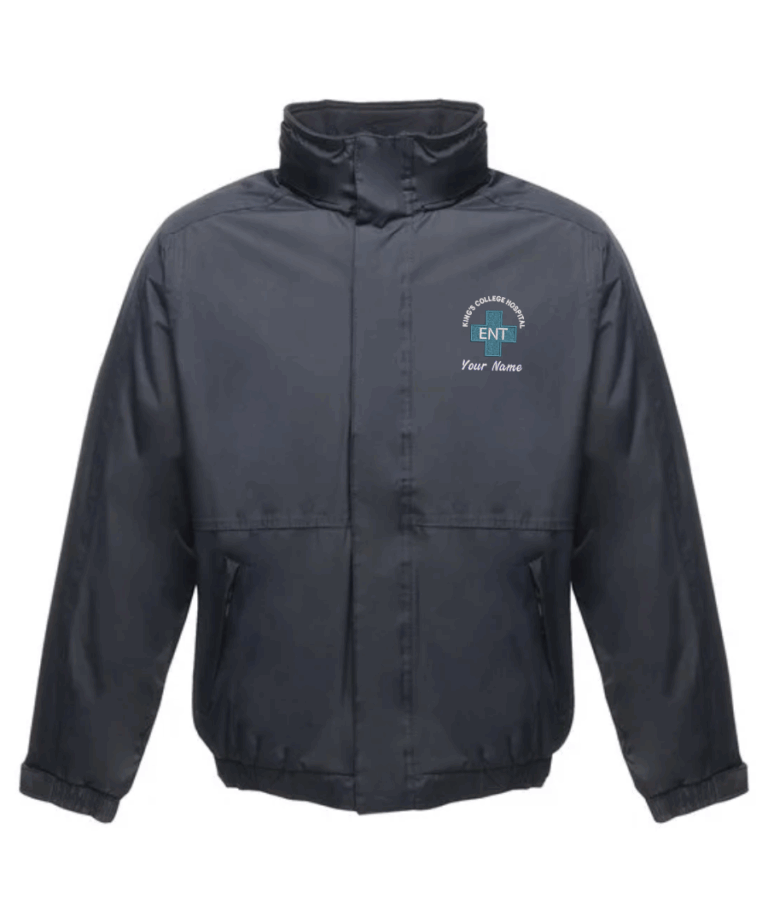 ENT Ear Nose Throat Personalised Workwear Waterproof Jacket RG045 August 2025