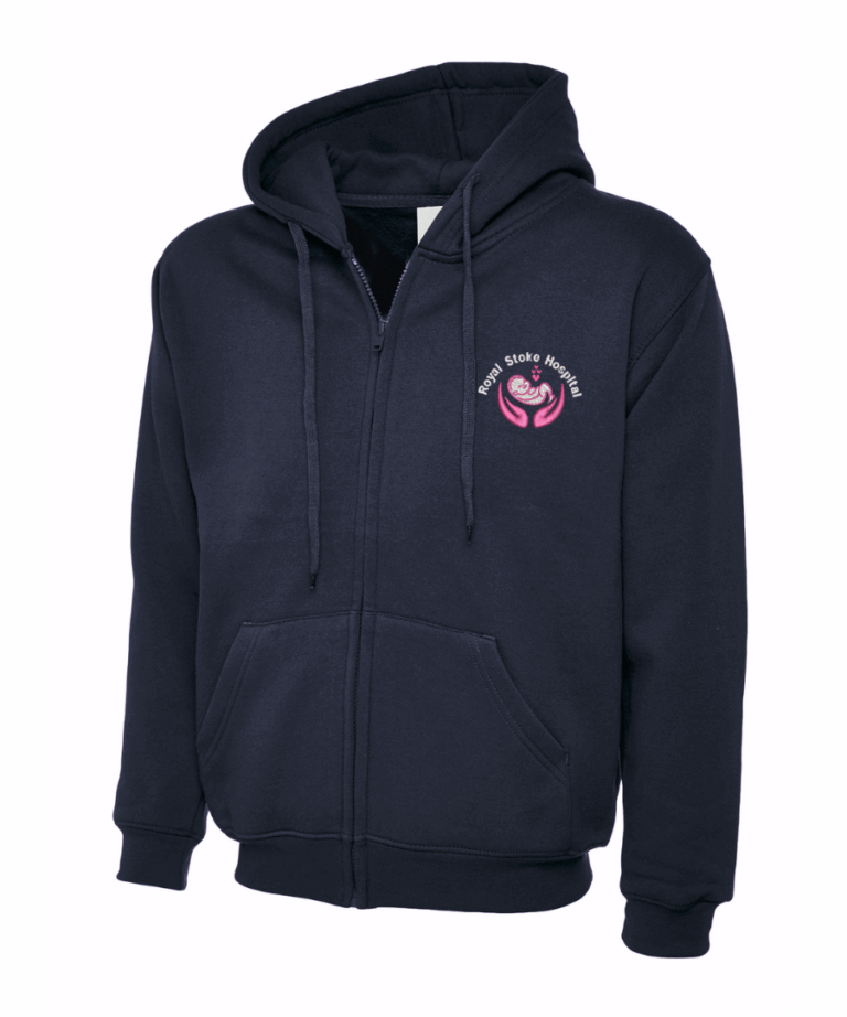 Newborn Baby Midwifery Personalised Workwear Zip Hoodie UC504 August 2025