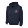 Accident & Emergency Zipped Hoodie Personalised Custom Name Hospital UC504 August 2025