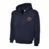 Rainbow Fleece Jacket Custom Embroidered Hospital Clothing, Vivid Promotion Workwear