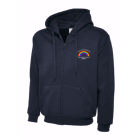 Rainbow Zip Hoodie, Vivid Promotion Workwear