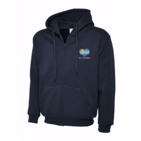 Rainbow Heart Heroes Zip Hoodie, Vivid Promotion Workwear
