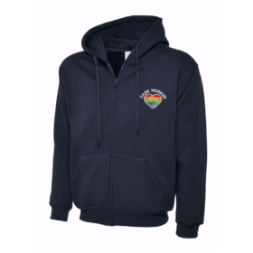 Embroidered Care Worker Zip Hoodie (Zoodie), Vivid Promotion Workwear