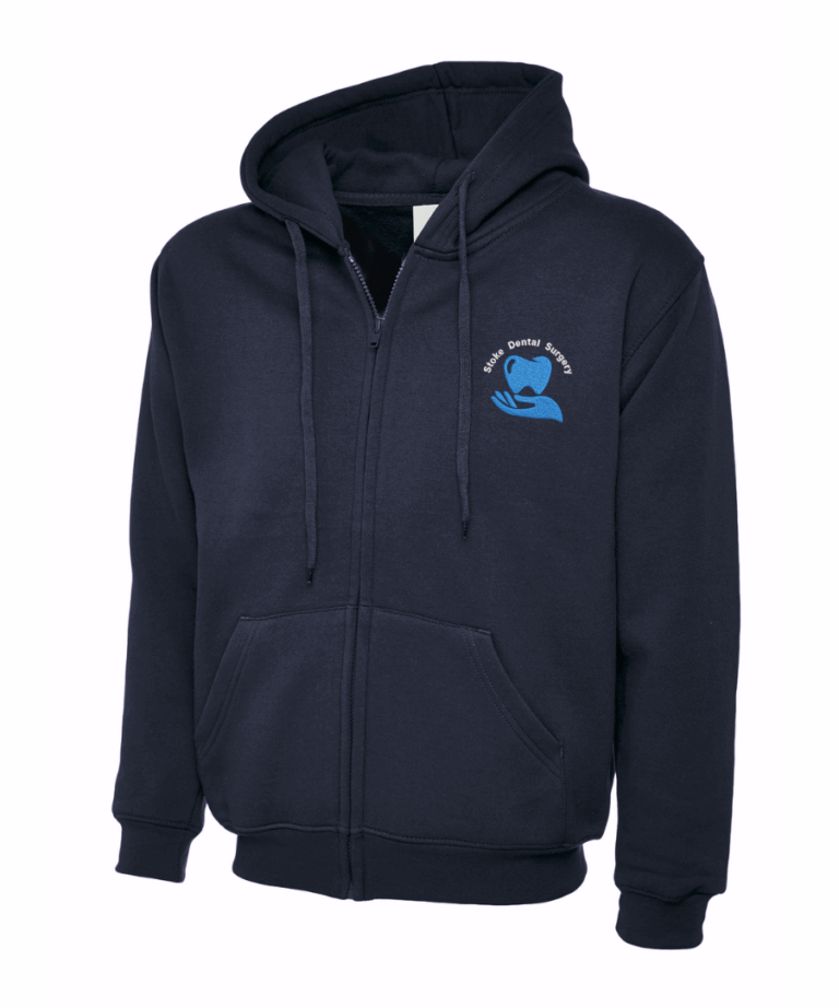 Dental & Dentistry Personalised Workwear Zip Hoodie UC504 August 2025