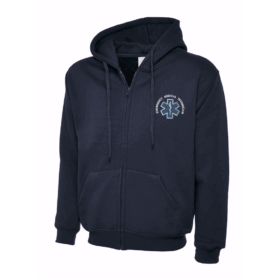 Emergency Medical Team EMT Zip Hoodie, Vivid Promotion Workwear