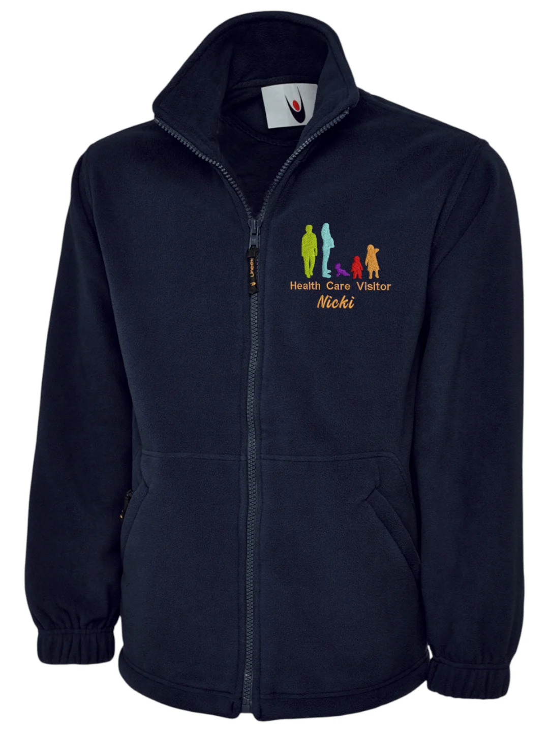 Health Care Visitor Family Fleece Jacket, Vivid Promotion Workwear