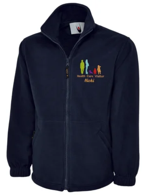 Health Care Visitor Family Fleece Jacket, Vivid Promotion Workwear