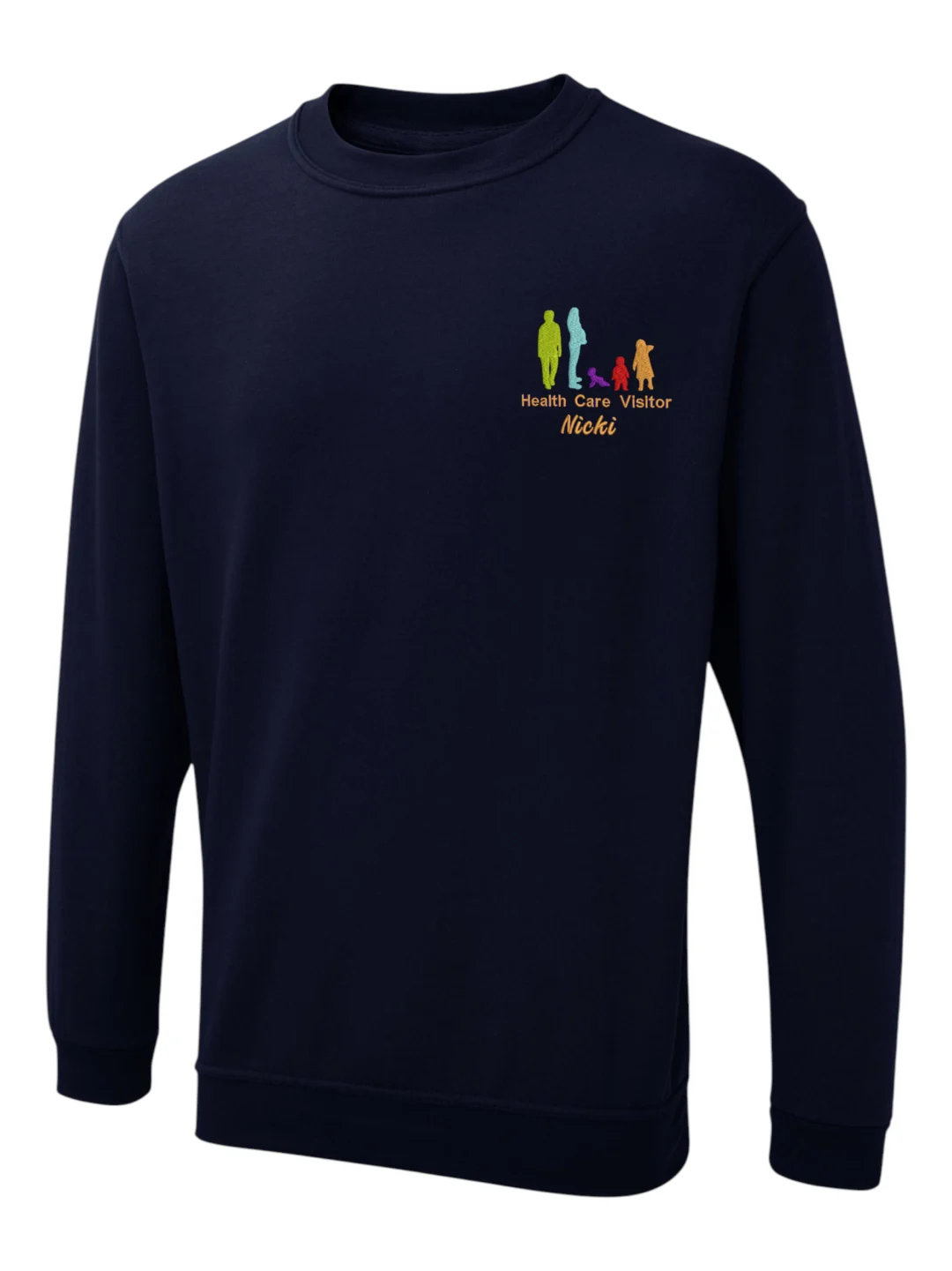 Health Care Visitor Family Sweatshirt, Vivid Promotion Workwear