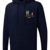 Health Care Visitor Family Hoodie Navy UX4