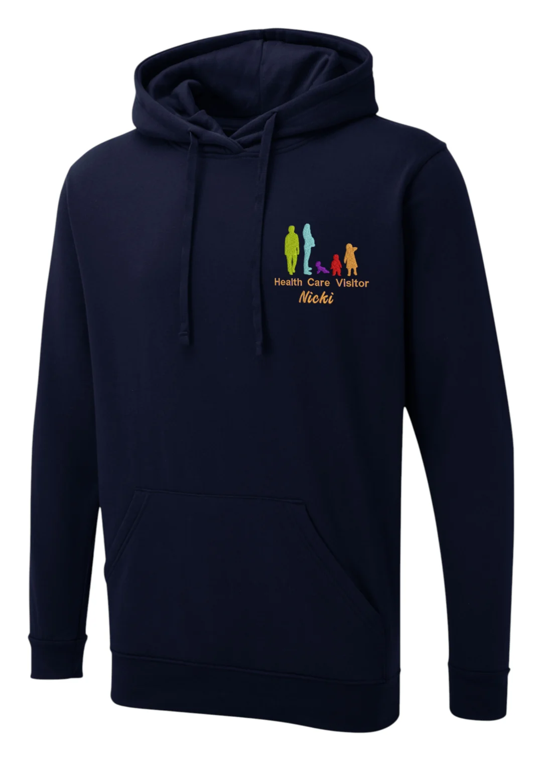 Health Care Visitor Family Hoodie, Vivid Promotion Workwear