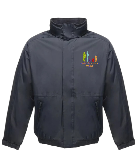 Health Care Visitor Family Waterproof Jacket Navy
