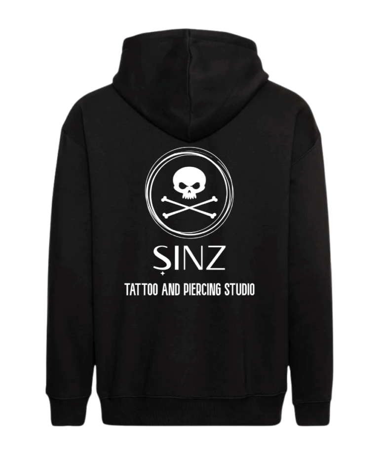 Hoodie &#8211; Sinz Tattoo &#038; Body Piercing, Vivid Promotion Workwear