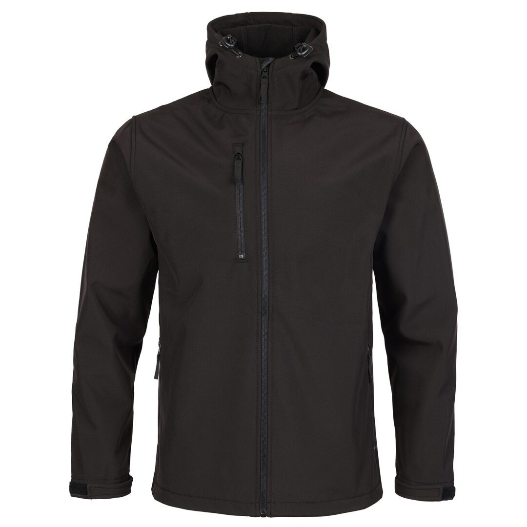 FORT HOLKHAM HOODED SOFTSHELL JACKET, Vivid Promotion Workwear