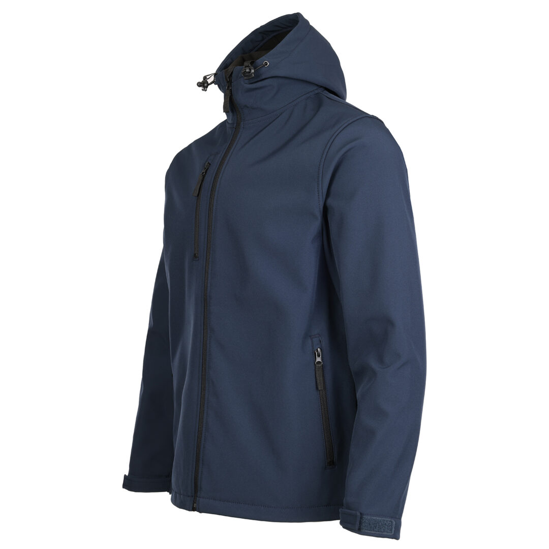 FORT HOLKHAM HOODED SOFTSHELL JACKET, Vivid Promotion Workwear