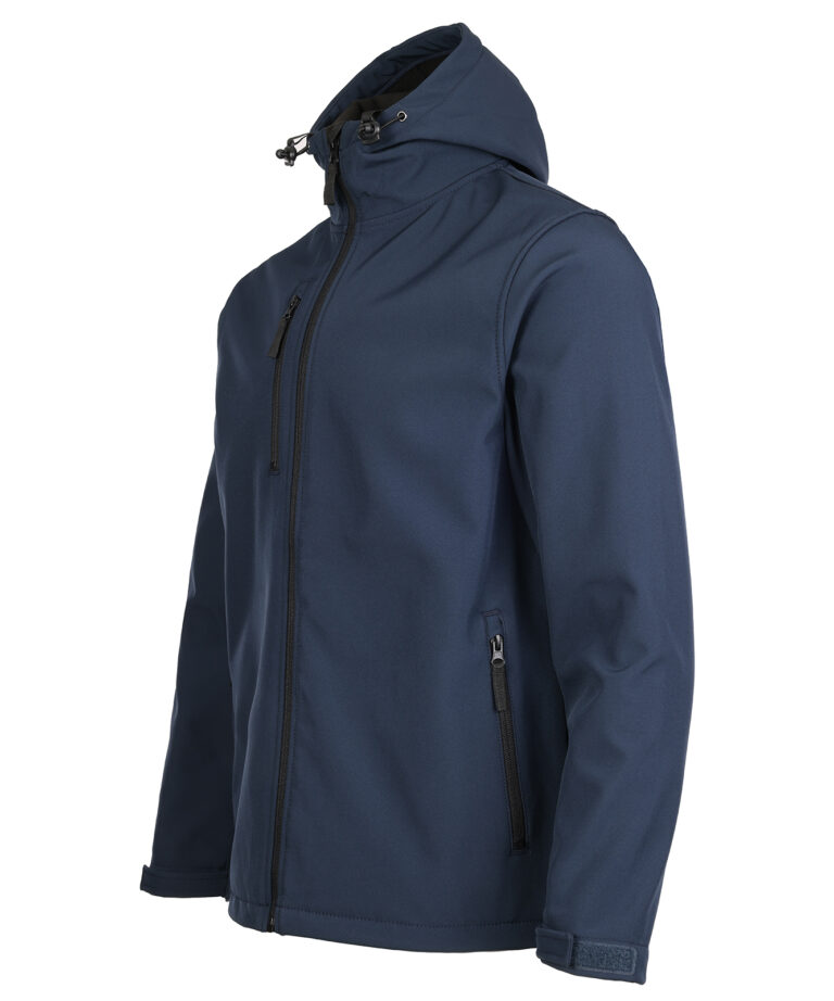 FORT HOLKHAM HOODED SOFTSHELL JACKET, Vivid Promotion Workwear