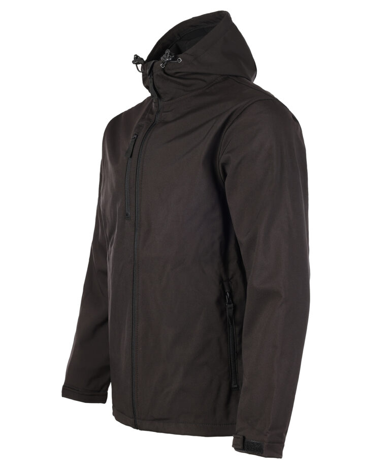 FORT HOLKHAM HOODED SOFTSHELL JACKET, Vivid Promotion Workwear