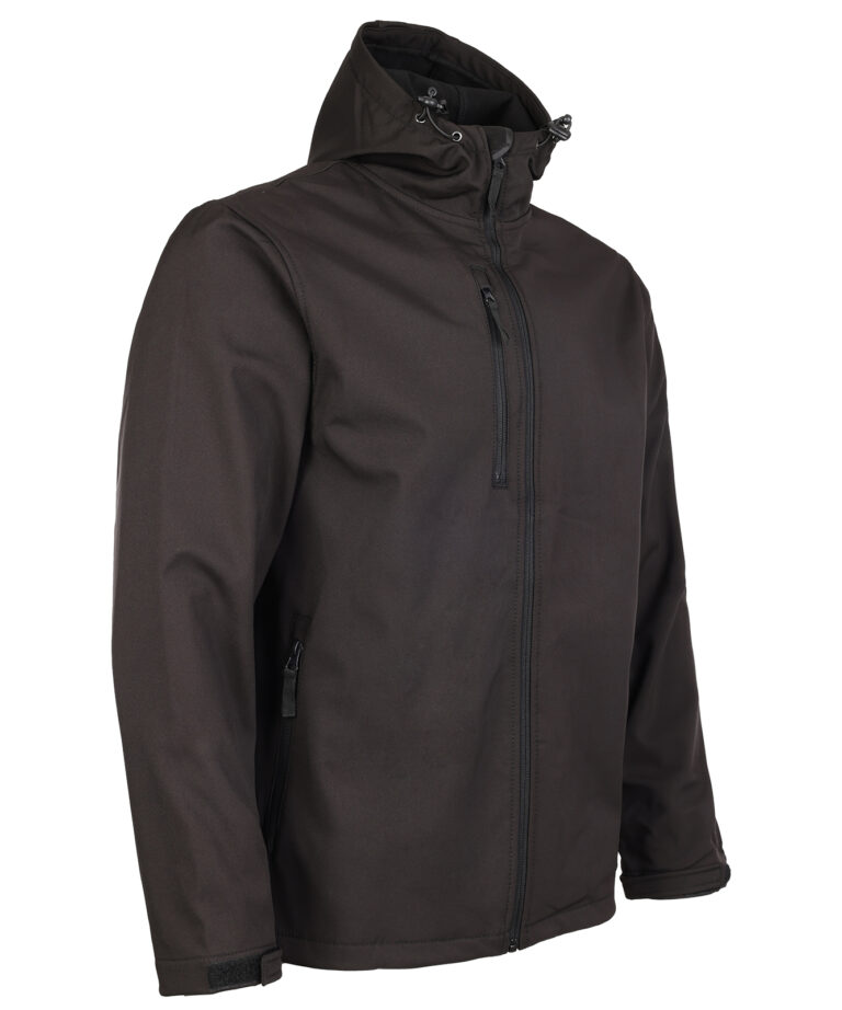 FORT HOLKHAM HOODED SOFTSHELL JACKET, Vivid Promotion Workwear