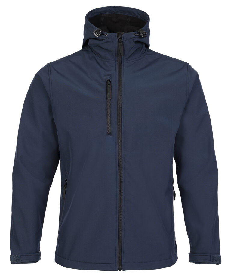 FORT HOLKHAM HOODED SOFTSHELL JACKET, Vivid Promotion Workwear