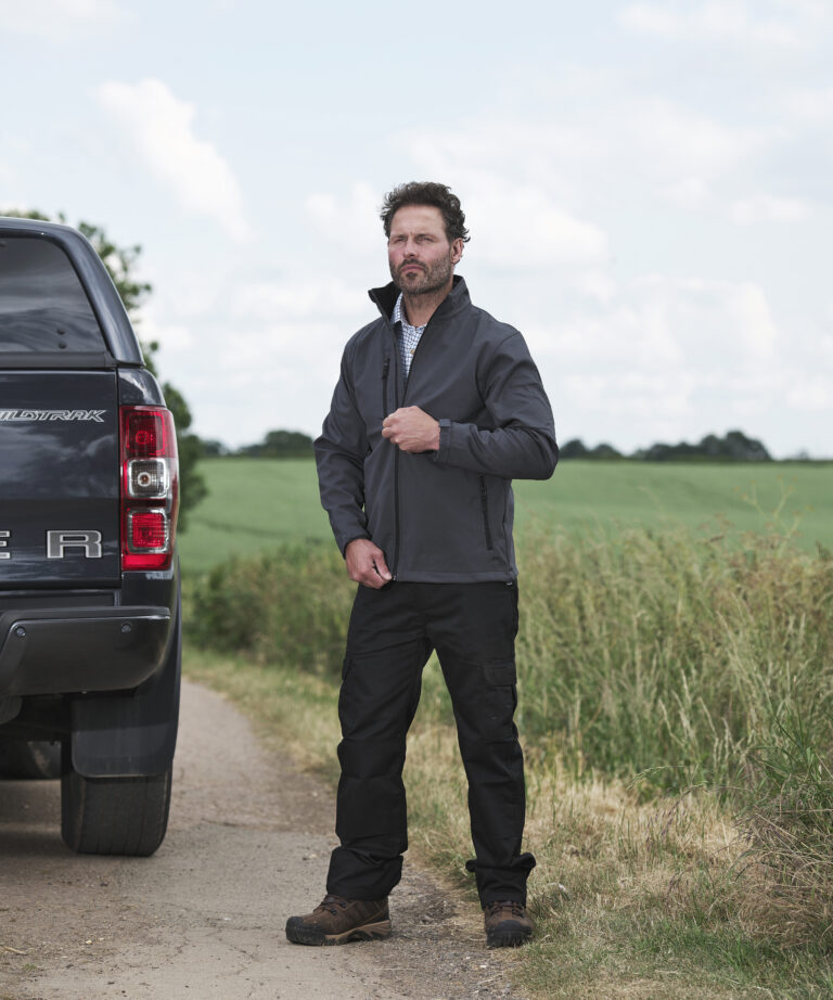FORT SELKIRK SOFTSHELL JACKET, Vivid Promotion Workwear