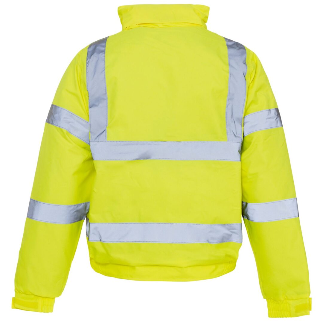 HI VIS BOMBER JACKET, Vivid Promotion Workwear