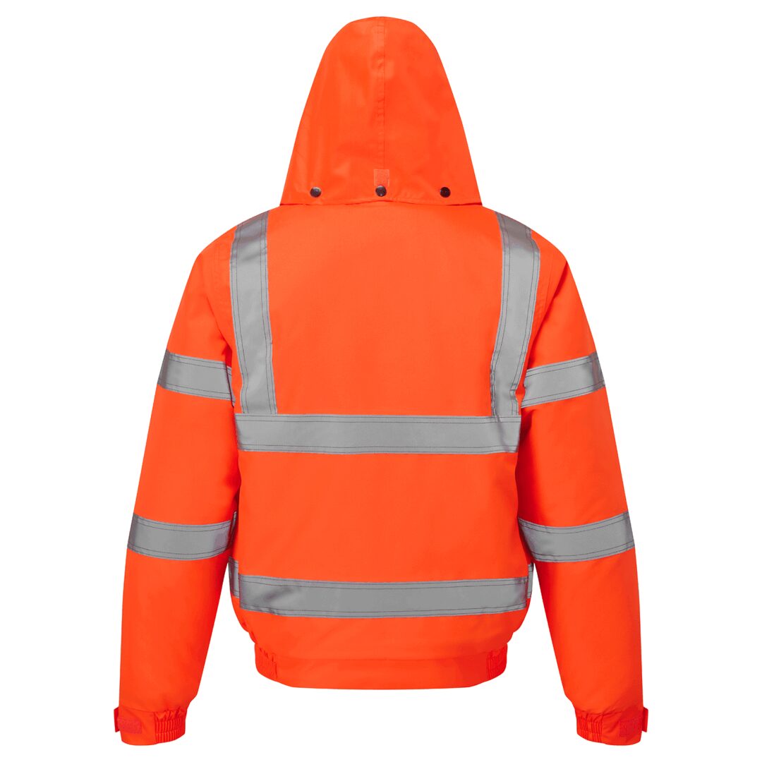 HI VIS BOMBER JACKET, Vivid Promotion Workwear