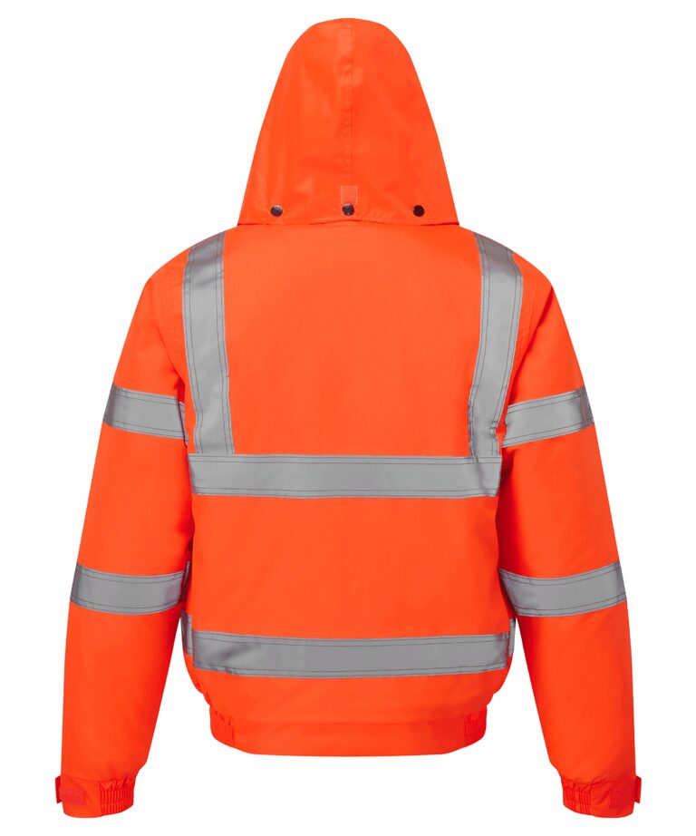 HI VIS BOMBER JACKET, Vivid Promotion Workwear