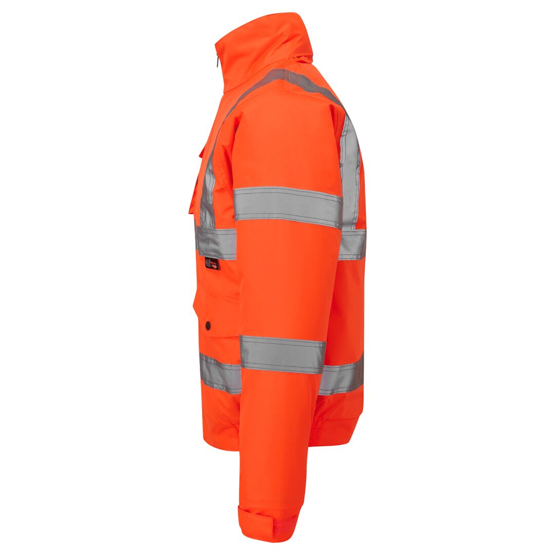 HI VIS BOMBER JACKET, Vivid Promotion Workwear