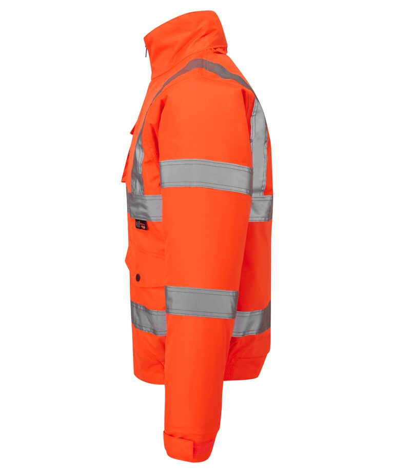 HI VIS BOMBER JACKET, Vivid Promotion Workwear